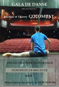 Gala Danse 2019 Michèle et Thierry Colombat à Orange